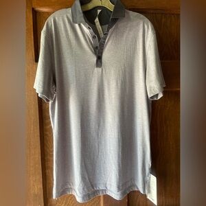 Lululemon Gray Polo Shirt. XL. NWT